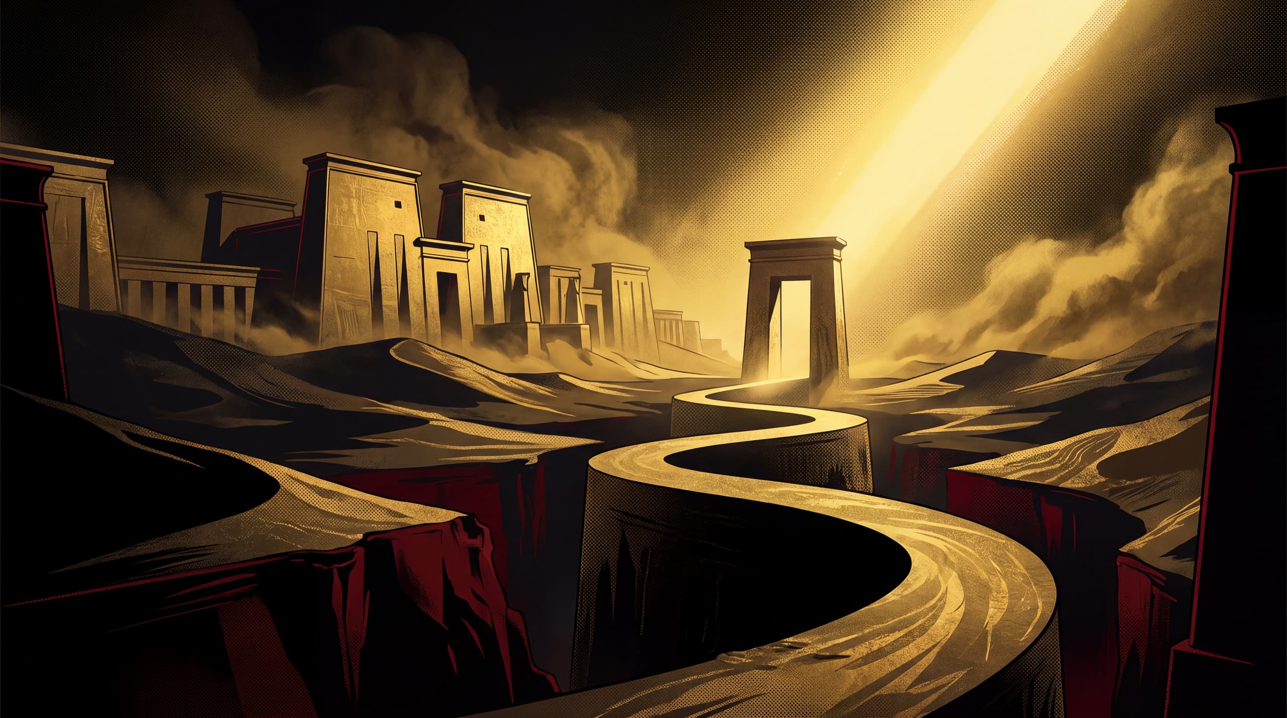 Genesis, Vol. 10 — The Reckoning — Widescreen Plate