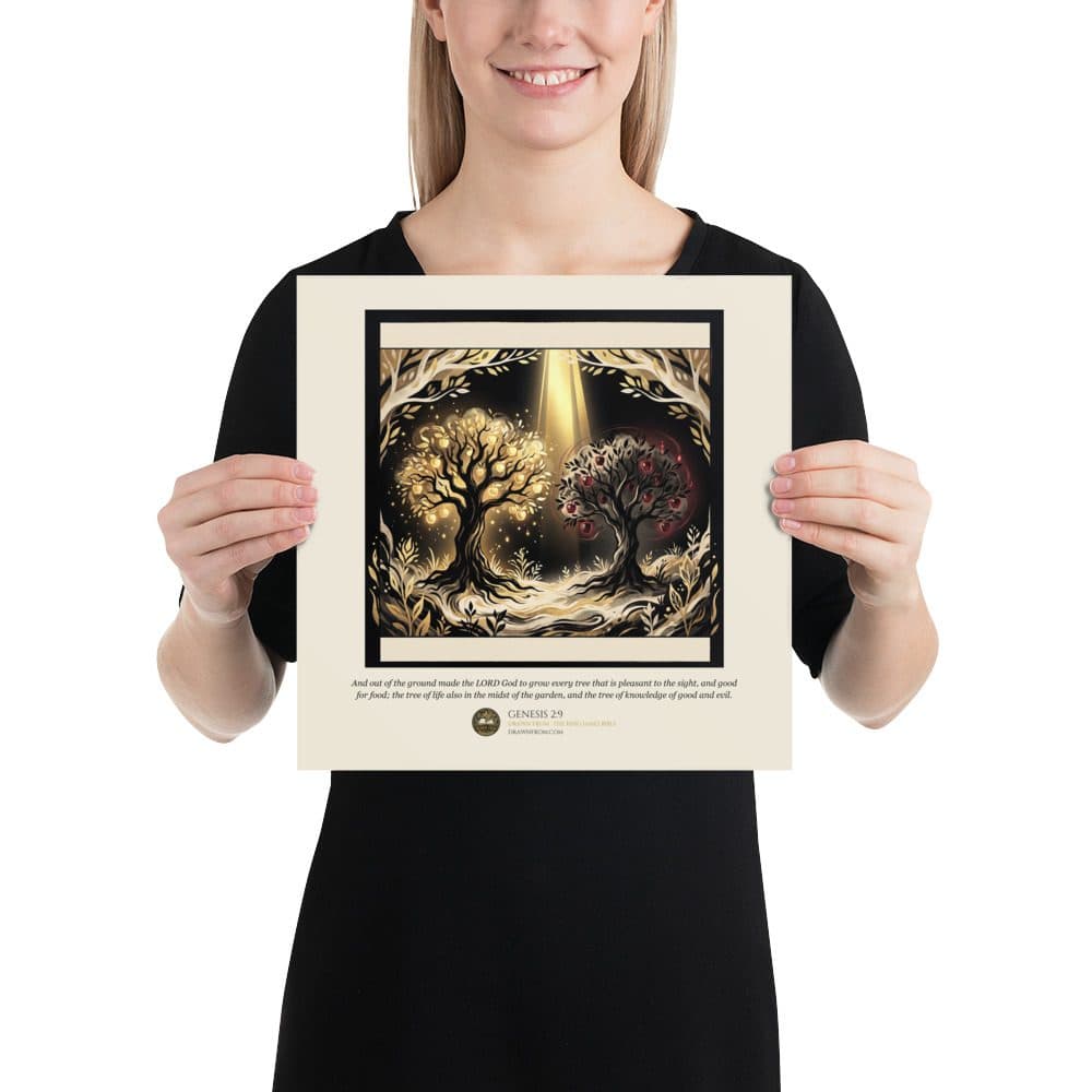 Genesis 2:9 — Enhanced Matte Paper Poster