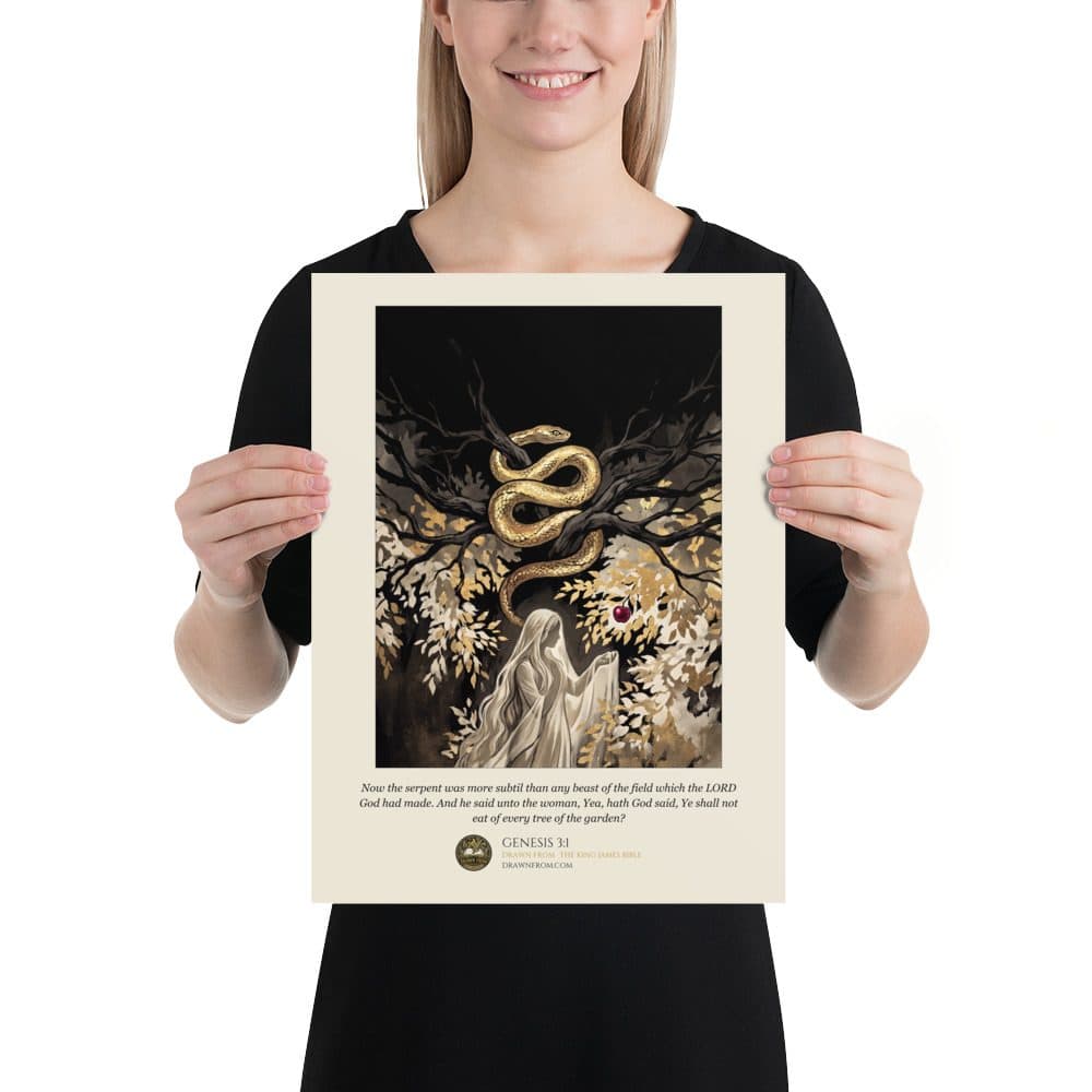Genesis 3:1 — Enhanced Matte Paper Poster