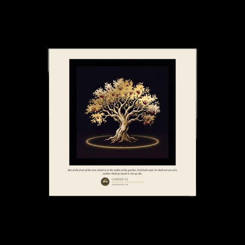 Genesis 3:3 — Enhanced Matte Paper Poster