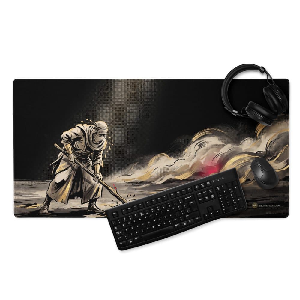 Genesis 3:19 — Desk mat