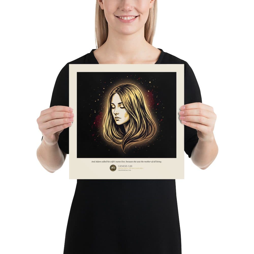Genesis 3:20 — Enhanced Matte Paper Poster
